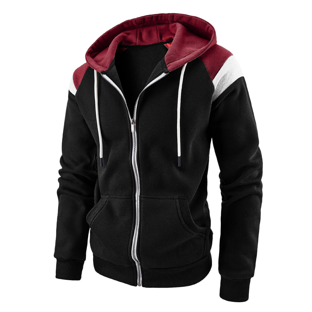 Herr sportig hoodie zip Eva Jonsson-Eva Jonsson