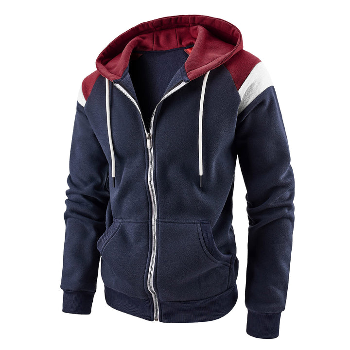 Herr sportig hoodie zip Eva Jonsson-Eva Jonsson