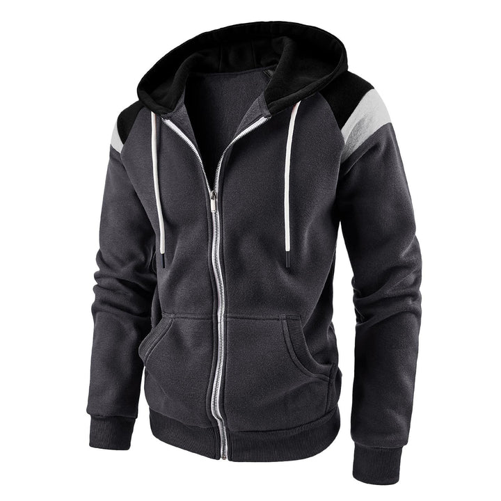 Herr sportig hoodie zip Eva Jonsson-Eva Jonsson