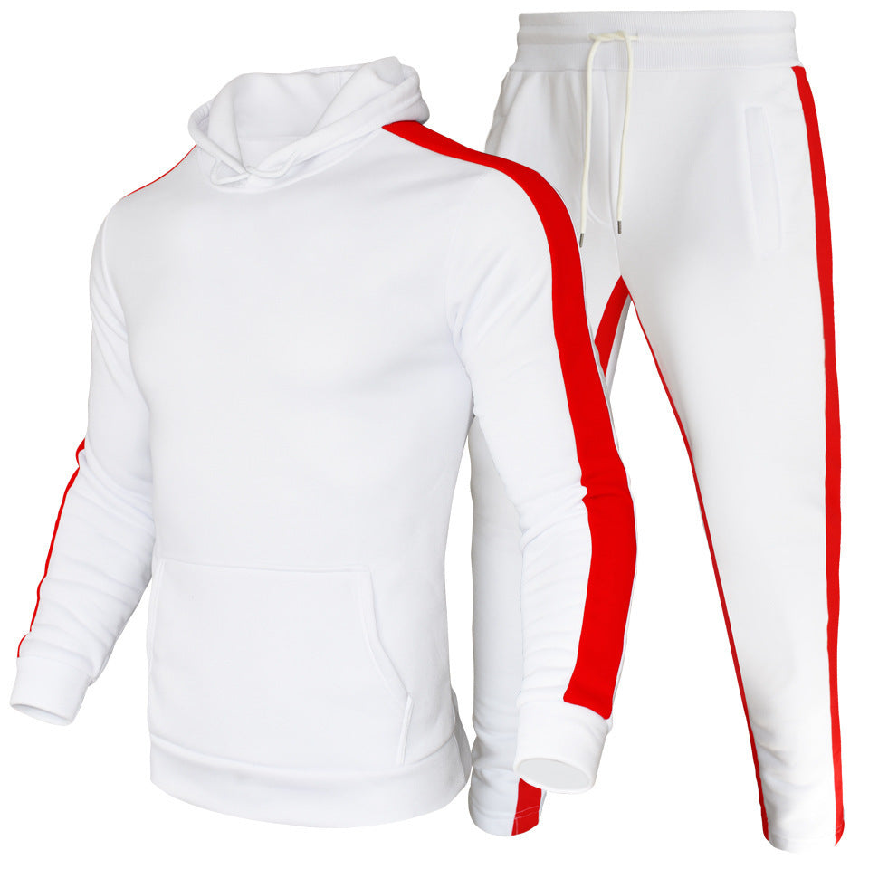 Herr sportig kapuschong sweatshirt och joggingbyxor set Mirla-Eva Jonsson