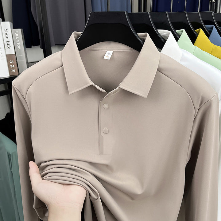 Herr sportig polo shirt med innovativ fuktreglering Eva Jonsson-Eva Jonsson
