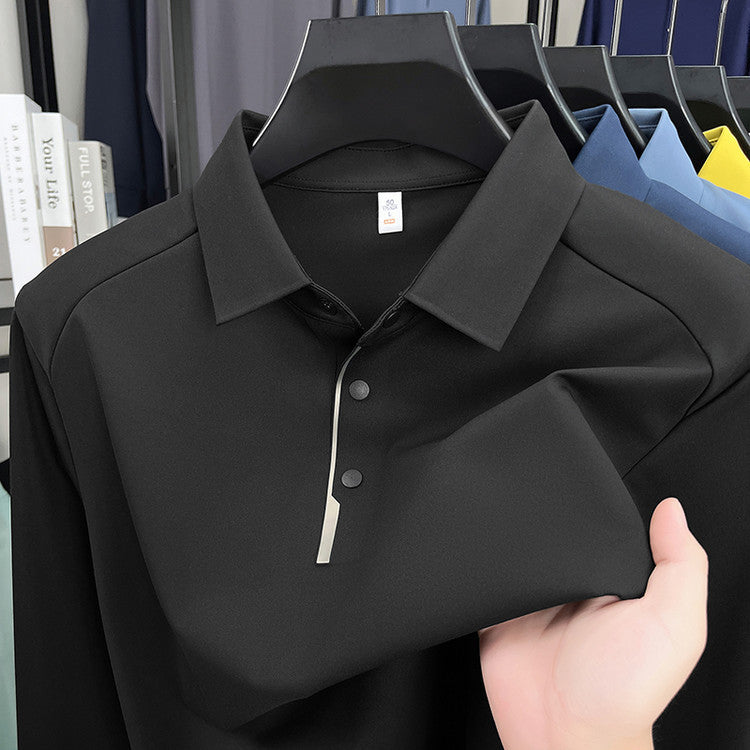 Herr sportig polo shirt med innovativ fuktreglering Mirla-Eva Jonsson