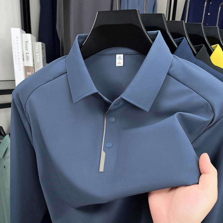 Herr sportig polo shirt med innovativ fuktreglering Mirla-Eva Jonsson