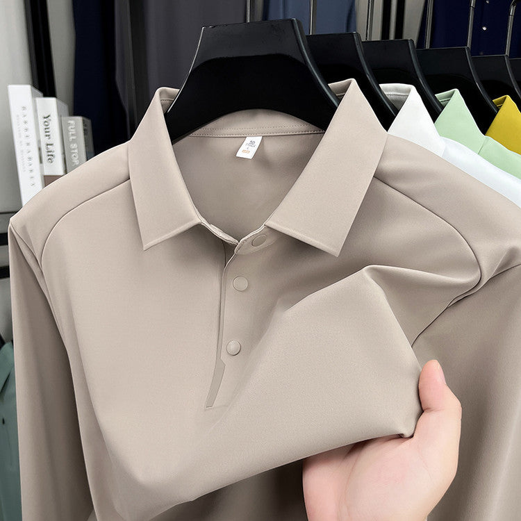 Herr sportig polo shirt med innovativ fuktreglering Mirla-Eva Jonsson