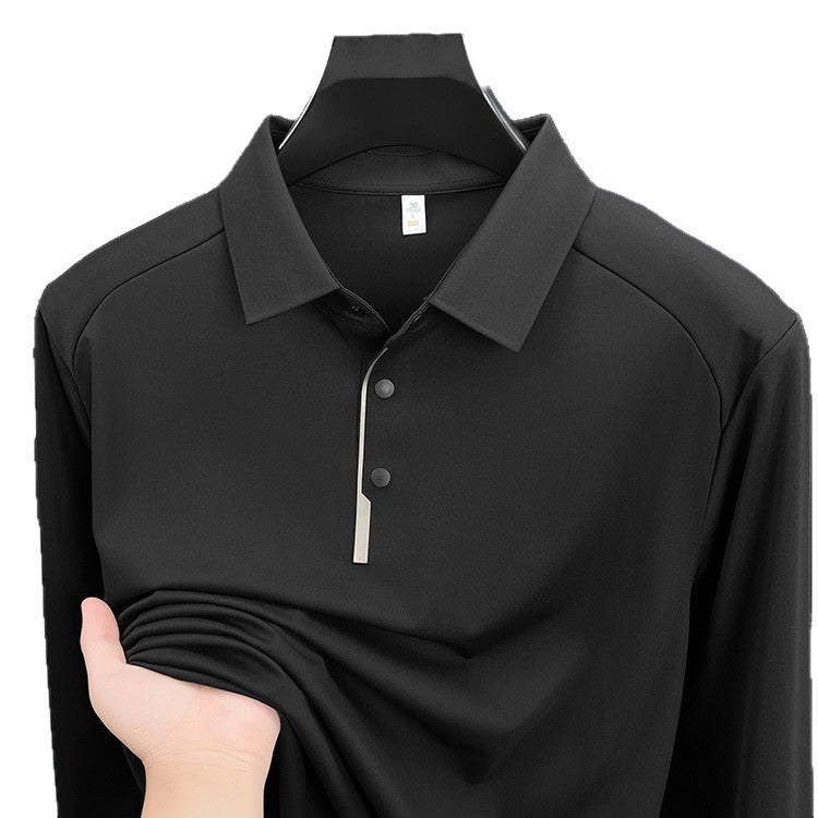 Herr sportig polo shirt med innovativ fuktreglering Mirla-Eva Jonsson