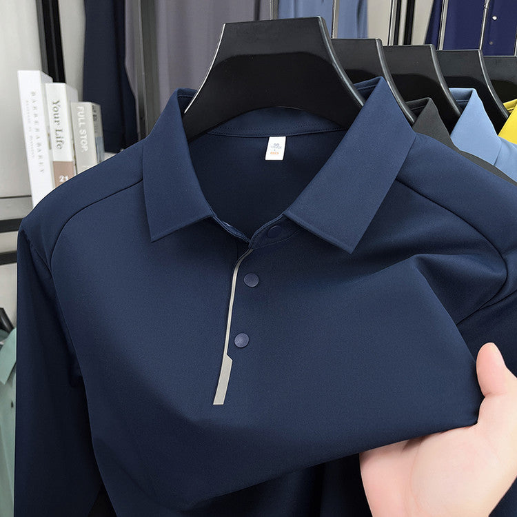 Herr sportig polo shirt med innovativ fuktreglering Mirla-Eva Jonsson