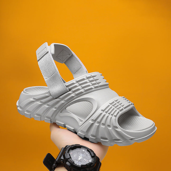 Herr sportiga sandaler med ergonomisk sula Mirla-Eva Jonsson