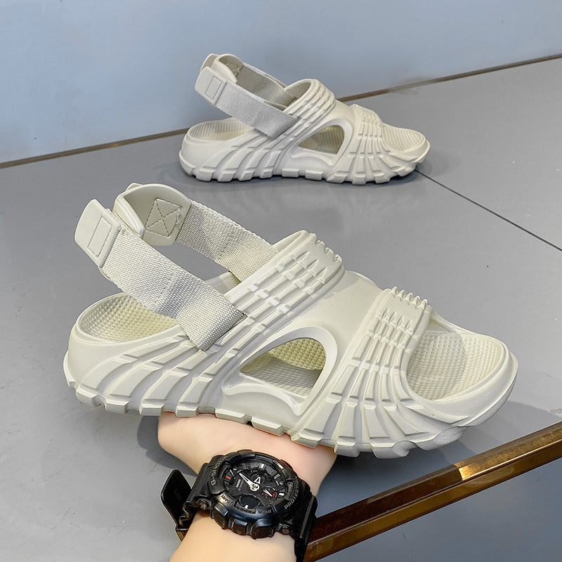 Herr sportiga sandaler med ergonomisk sula Mirla-Eva Jonsson