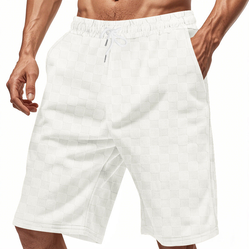 Herr sportiga short med elastisk midja och praktiska sidofickor Eva Jonsson-Eva Jonsson