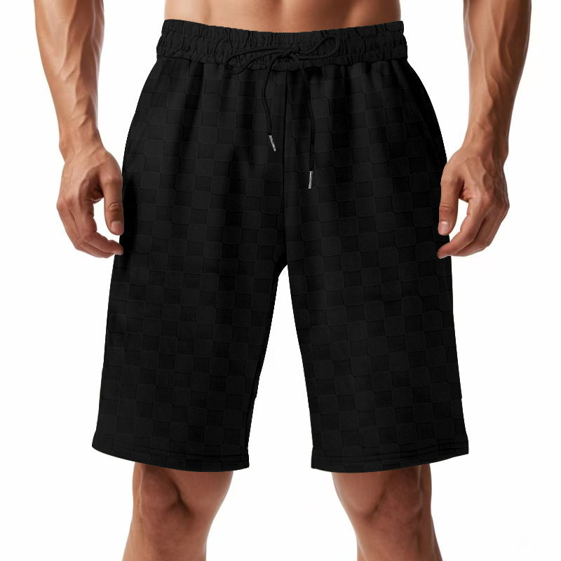 Herr sportiga short med elastisk midja och praktiska sidofickor Eva Jonsson-Eva Jonsson
