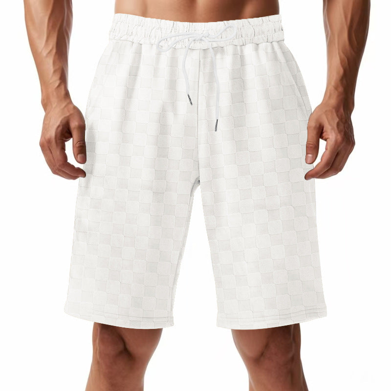 Herr sportiga short med elastisk midja och praktiska sidofickor Eva Jonsson-Eva Jonsson