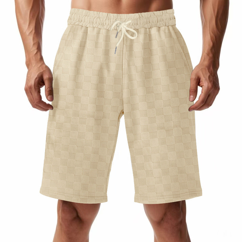 Herr sportiga short med elastisk midja och praktiska sidofickor Eva Jonsson-Eva Jonsson