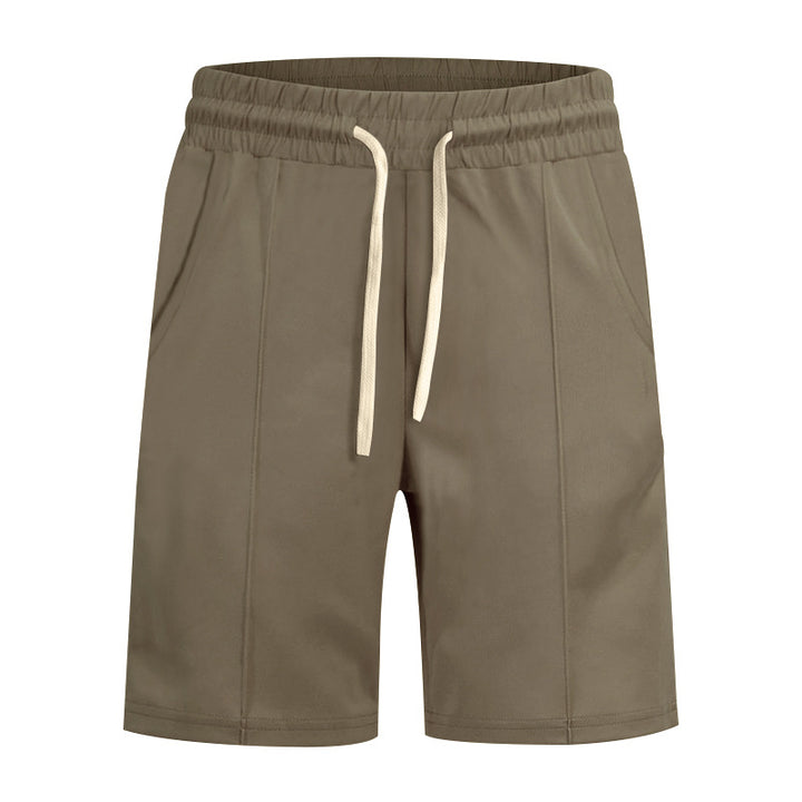 Herr sportiga shorts med funktionella fickor och justerbar midja Mirla-Eva Jonsson