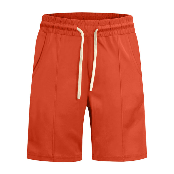 Herr sportiga shorts med funktionella fickor och justerbar midja Mirla-Eva Jonsson