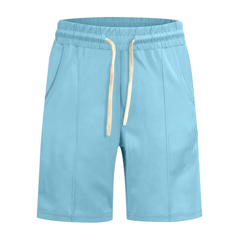 Herr sportiga shorts med funktionella fickor och justerbar midja Mirla-Eva Jonsson