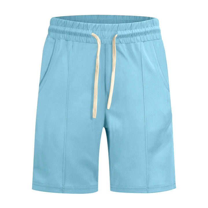 Herr sportiga shorts med funktionella fickor och justerbar midja Mirla-Eva Jonsson