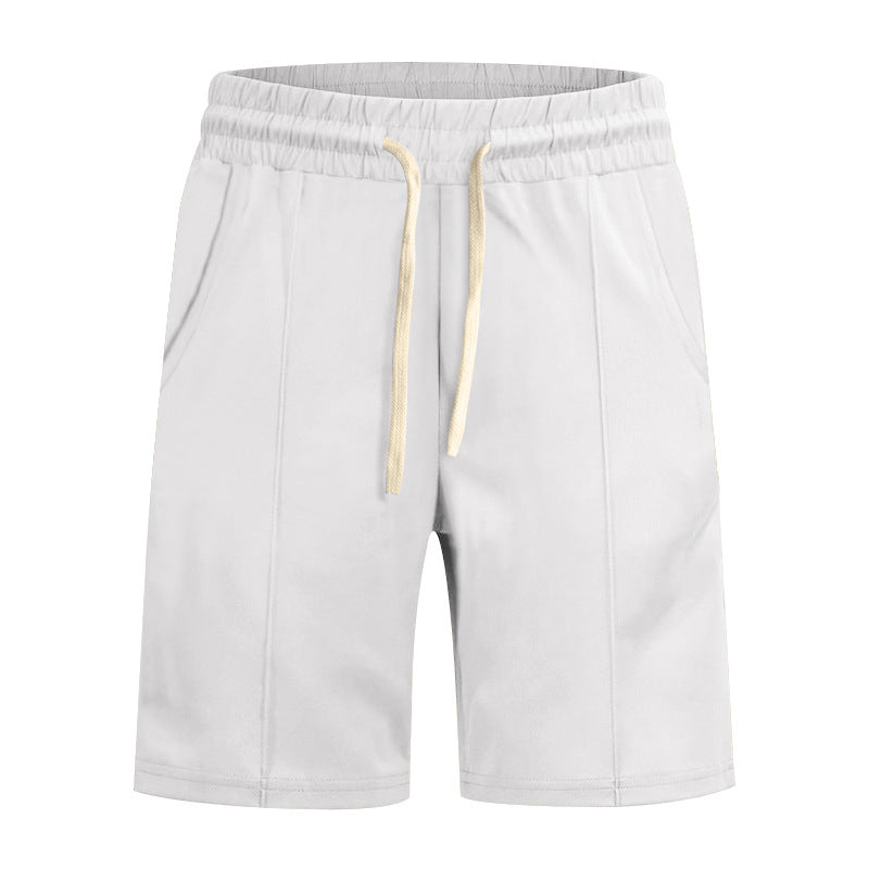 Herr sportiga shorts med funktionella fickor och justerbar midja Mirla-Eva Jonsson