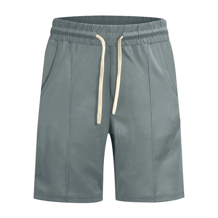 Herr sportiga shorts med funktionella fickor och justerbar midja Mirla-Eva Jonsson