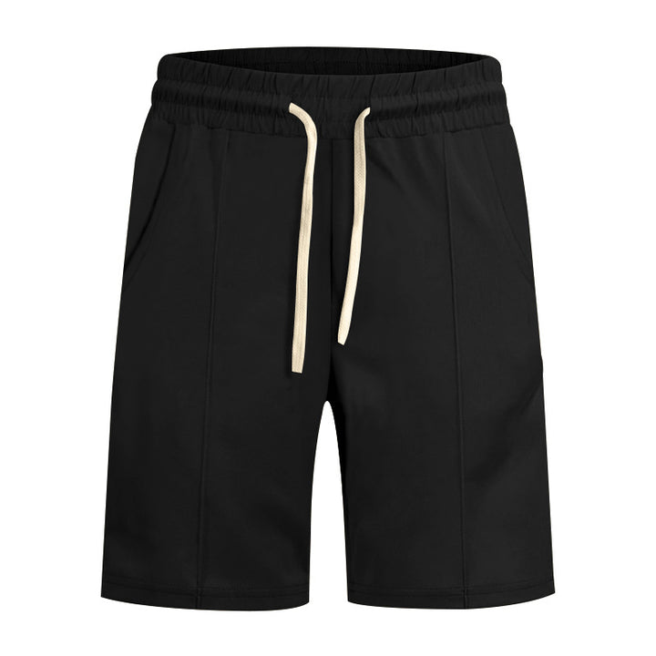 Herr sportiga shorts med funktionella fickor och justerbar midja Mirla-Eva Jonsson