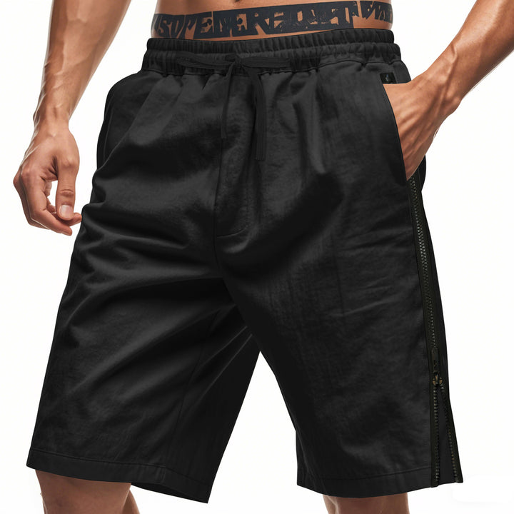 Herr sportiga shorts med ventilerande sidoventiler Mirla-Eva Jonsson