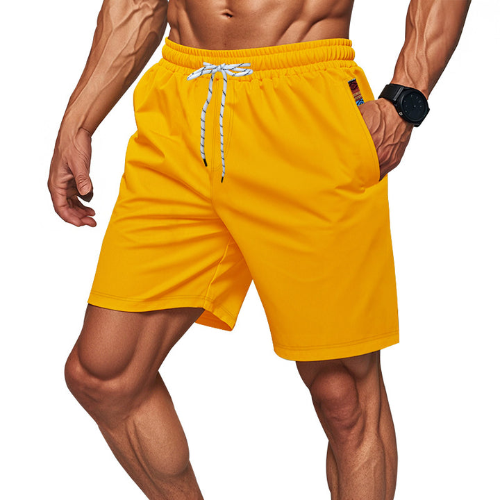 Herr sportiga simshorts med elastisk midja och fickor Eva Jonsson-Eva Jonsson