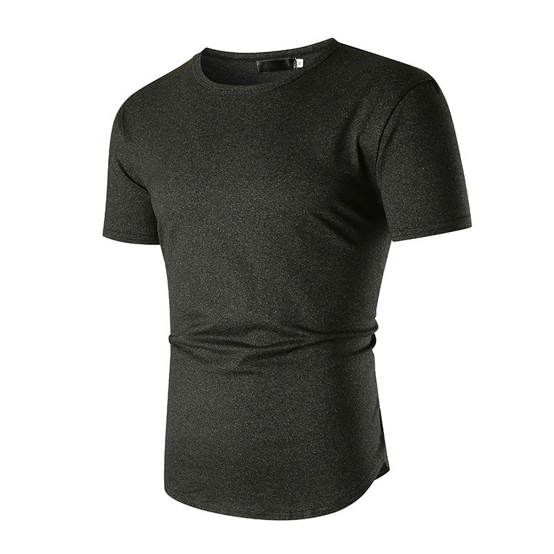 Herr sportigt T-shirt med andningsbar funktionsfiber och bekväm passform Mirla-Eva Jonsson
