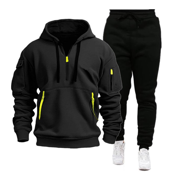 Herr sportigt hoodie- och joggingset Eva Jonsson-Eva Jonsson
