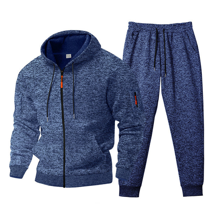 Herr sportigt hoodie- och joggingset med praktiska fickor Mirla-Eva Jonsson