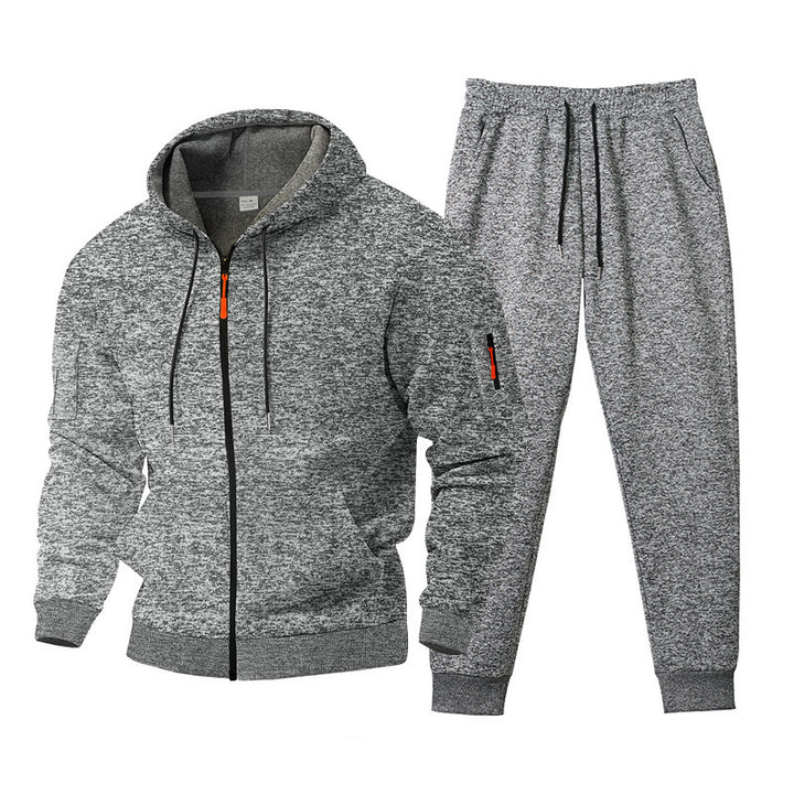Herr sportigt hoodie- och joggingset med praktiska fickor Mirla-Eva Jonsson