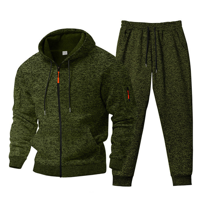 Herr sportigt hoodie- och joggingset med praktiska fickor Mirla-Eva Jonsson