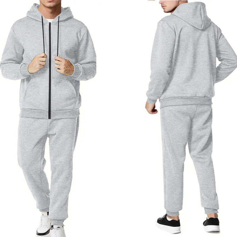 Herr sportigt komplett set med hoodiejacka och joggingbyxor Eva Jonsson-Eva Jonsson