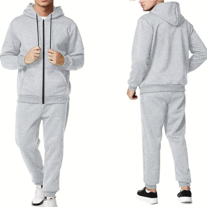 Herr sportigt komplett set med hoodiejacka och joggingbyxor Eva Jonsson-Eva Jonsson