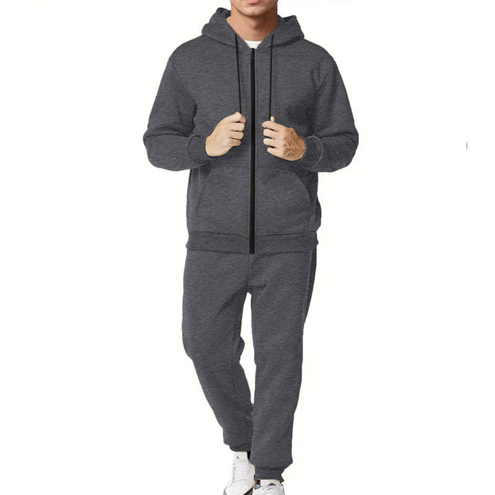Herr sportigt komplett set med hoodiejacka och joggingbyxor Eva Jonsson-Eva Jonsson