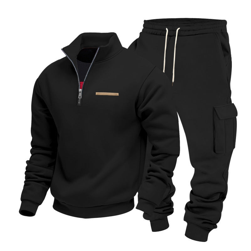 Herr sportigt sweatshirt- och joggingbyx-set Mirla-Eva Jonsson