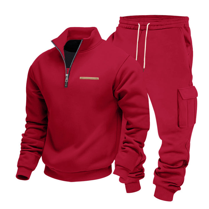 Herr sportigt sweatshirt- och joggingbyx-set Mirla-Eva Jonsson