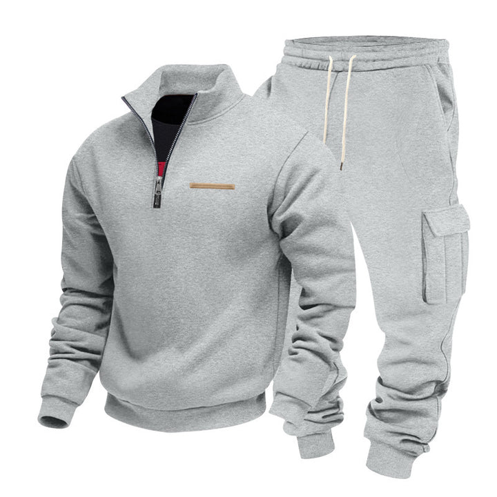 Herr sportigt sweatshirt- och joggingbyx-set Mirla-Eva Jonsson