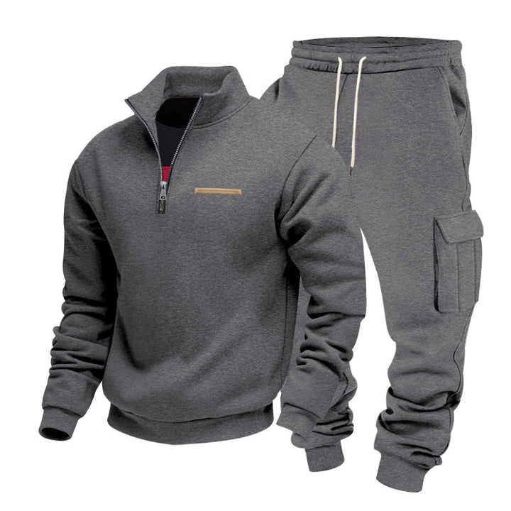Herr sportigt sweatshirt- och joggingbyx-set Mirla-Eva Jonsson