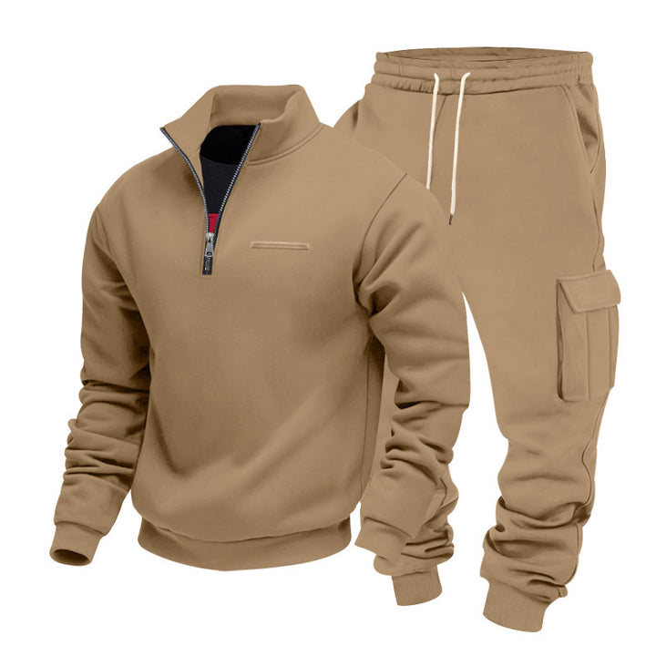 Herr sportigt sweatshirt- och joggingbyx-set Mirla-Eva Jonsson