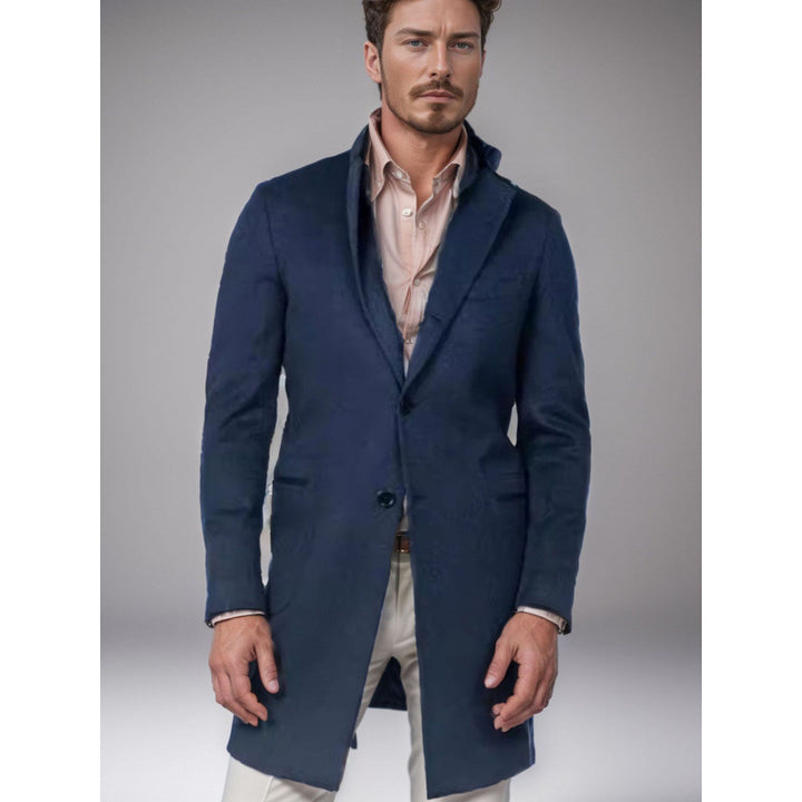 Herr stilren och elegant Slim-Fit kappa Mirla-Eva Jonsson