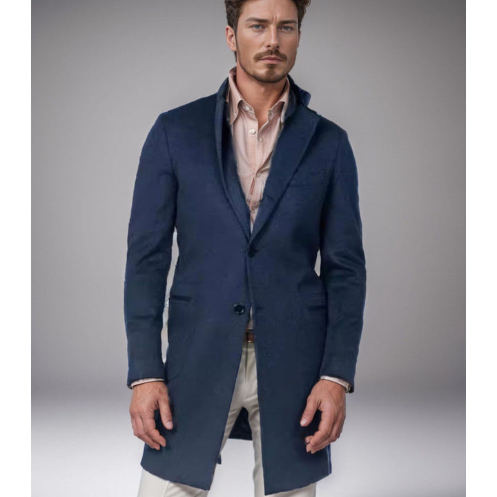Herr stilren och elegant Slim-Fit kappa Mirla-Eva Jonsson