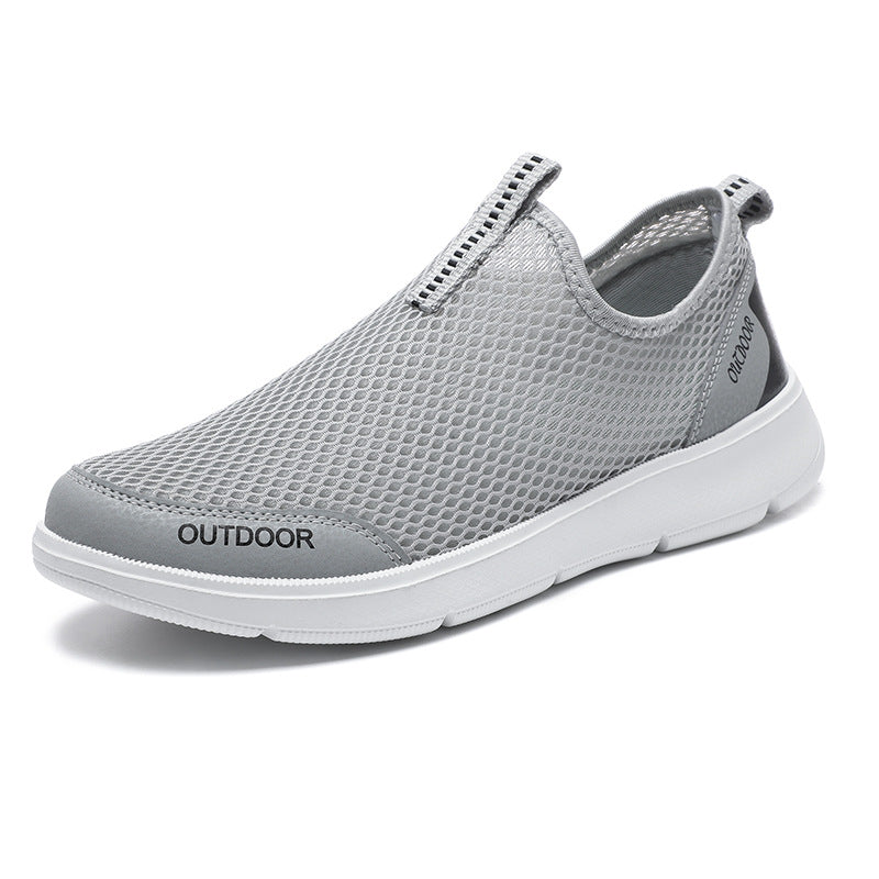 Herrar Andningsbara Utomhus Slip-On Sneakers Mirla-Eva Jonsson