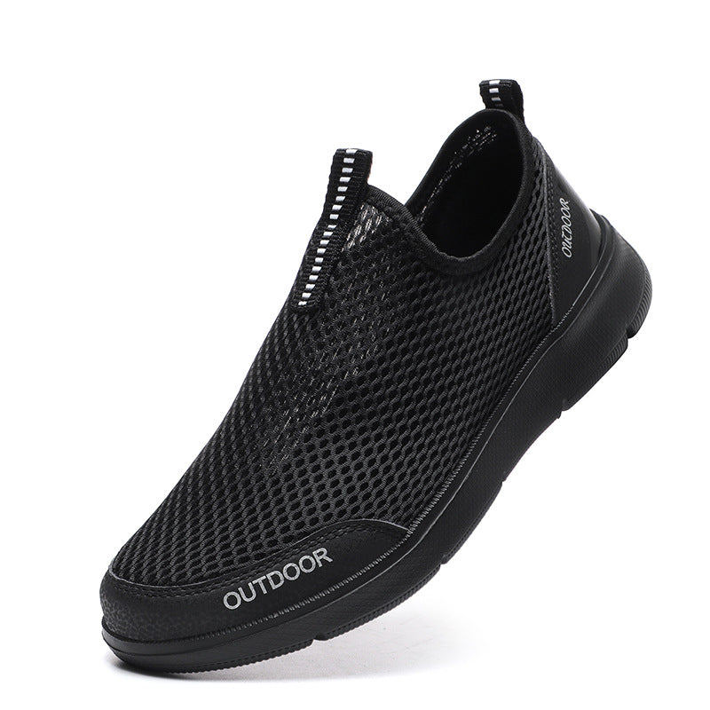Herrar Andningsbara Utomhus Slip-On Sneakers Mirla-Eva Jonsson