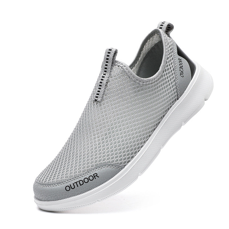 Herrar Andningsbara Utomhus Slip-On Sneakers Mirla-Eva Jonsson