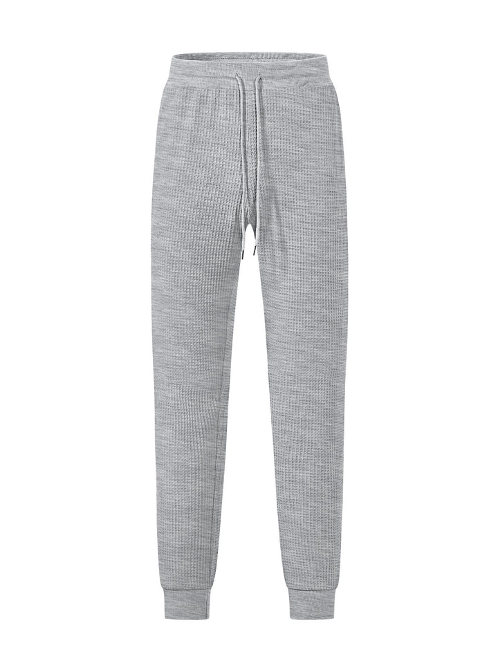 Herrar Bekväm Waffle-Joggingbyxor Eva Jonsson-Eva Jonsson