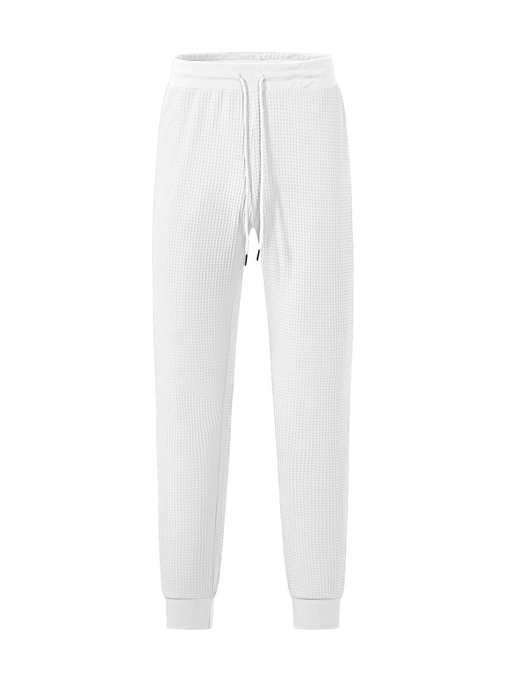 Herrar Bekväm Waffle-Joggingbyxor Eva Jonsson-Eva Jonsson