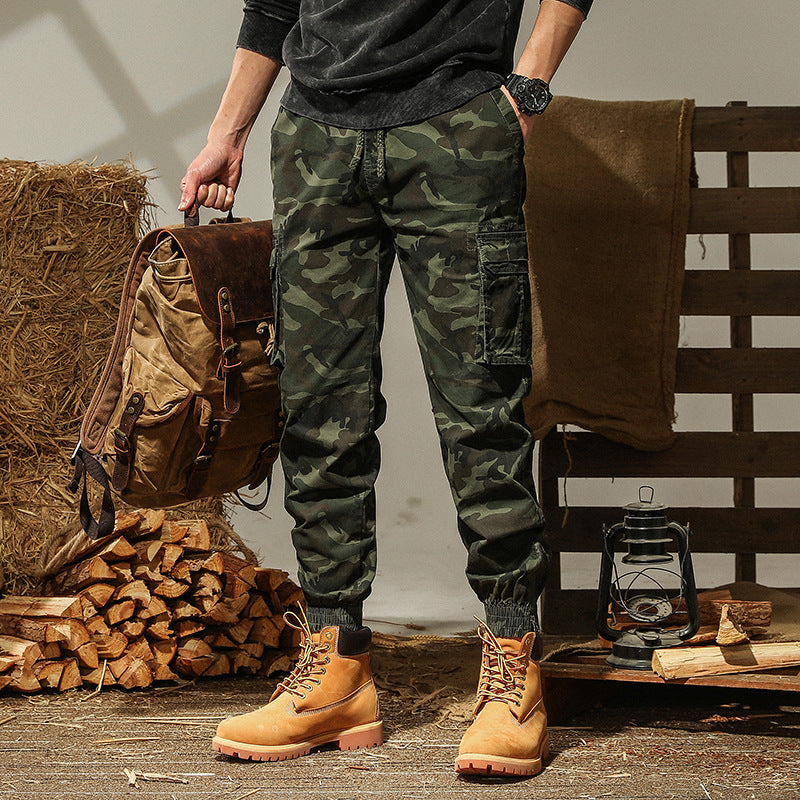 Herrar Camouflage Cargo-byxor Mirla-Eva Jonsson