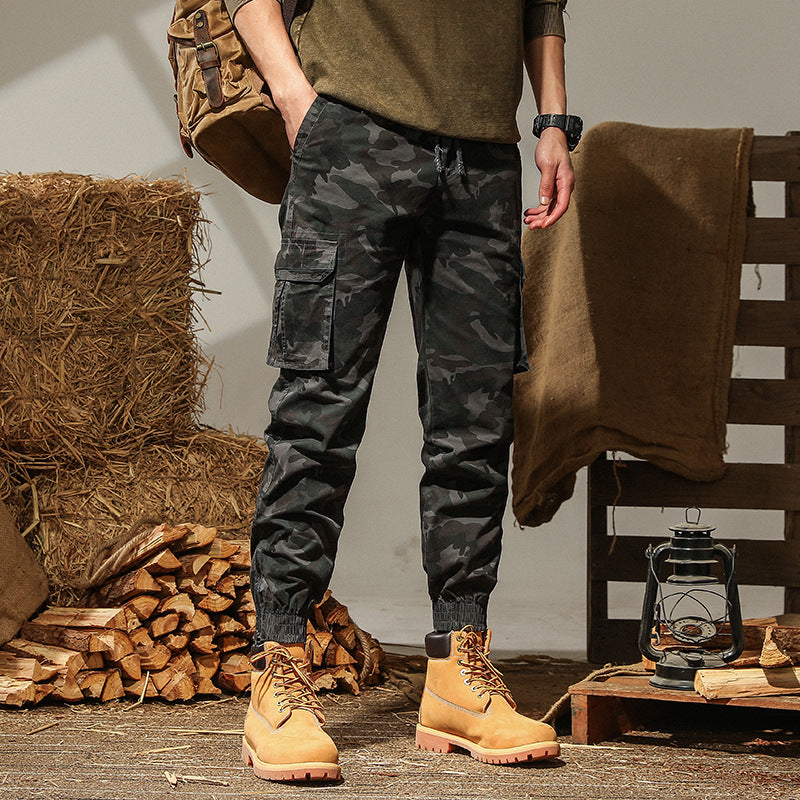 Herrar Camouflage Cargo-byxor Mirla-Eva Jonsson