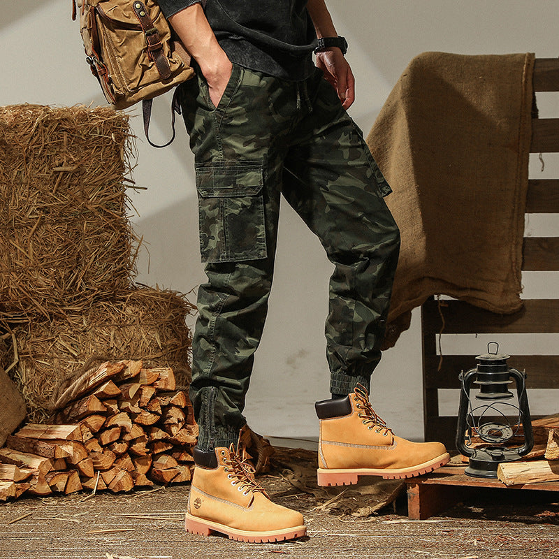 Herrar Camouflage Cargo-byxor Mirla-Eva Jonsson