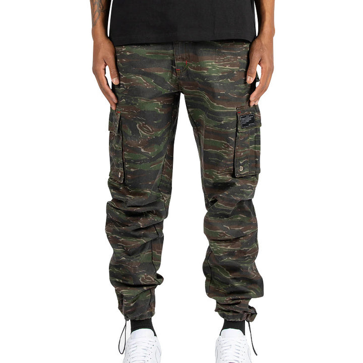 Herrar Cargo-byxor med praktiska fickor och mudd Mirla-Eva Jonsson