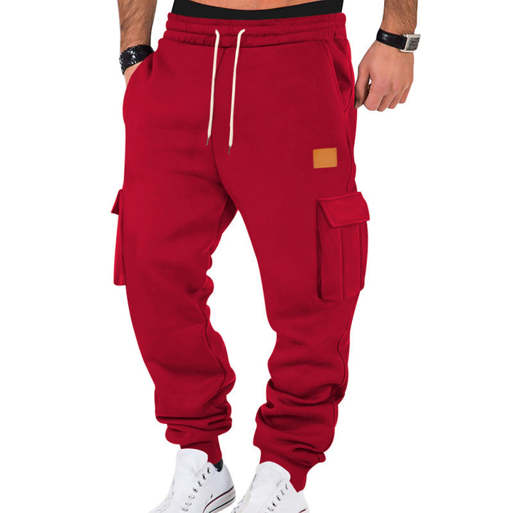 Herrar Cargo-joggingbyxa med sidofickor och elastisk midja Mirla-Eva Jonsson